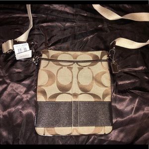 Brand New Coach Signature Crossbody Logo Bag